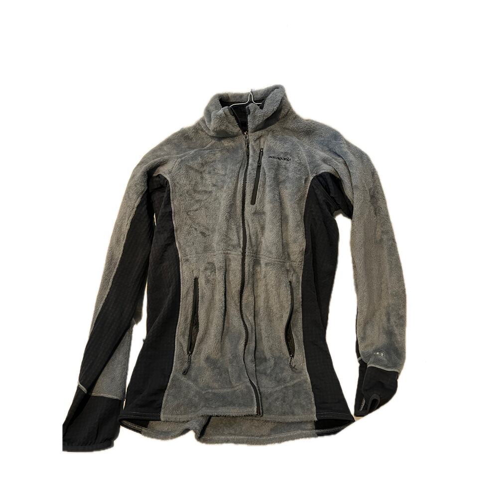 Patagonia Better Sweater Fleece Jacket Mens Large Gray Black